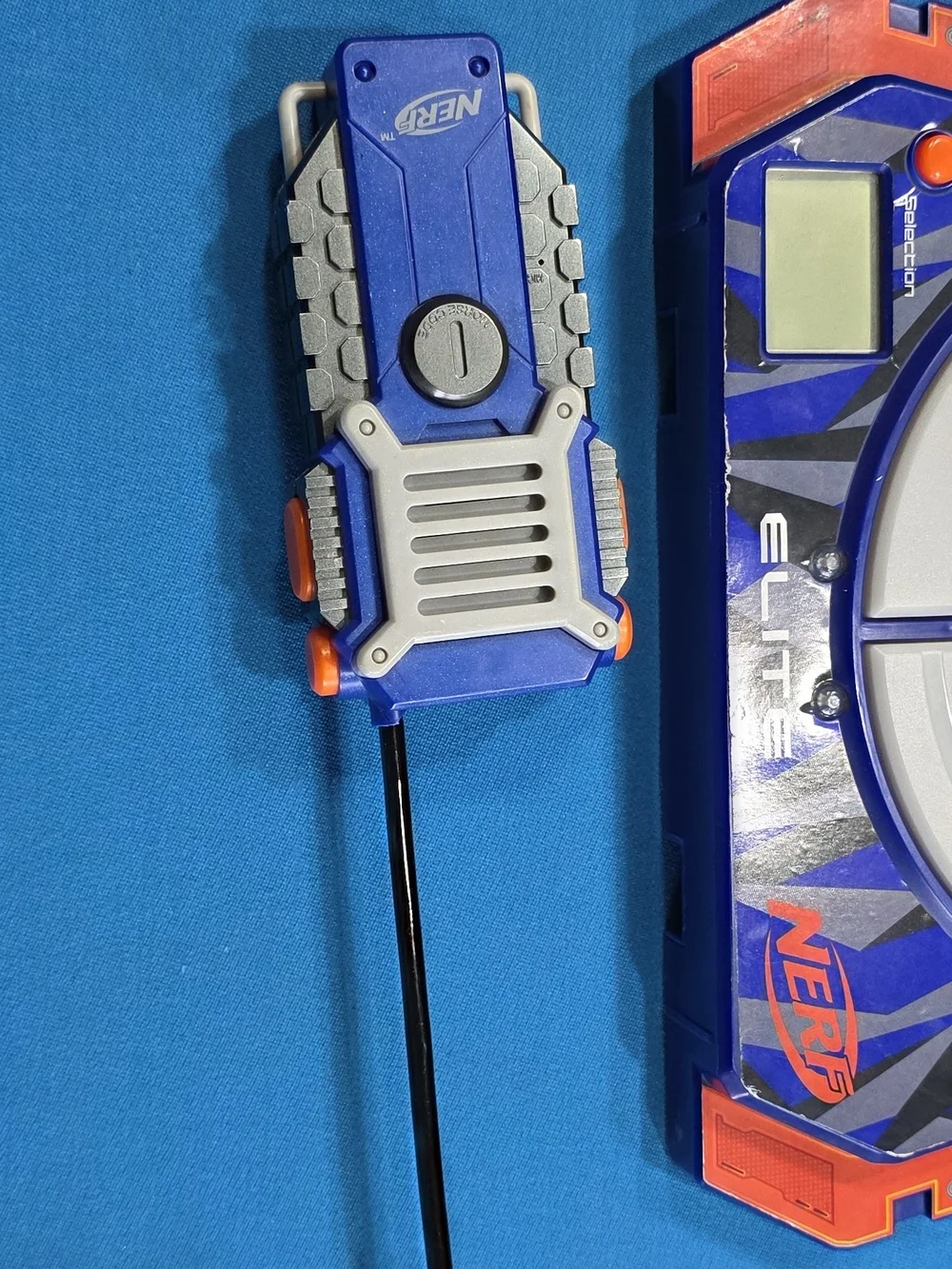 NERF Elite Delta Trooper Electronic Target - Blue & Orange
